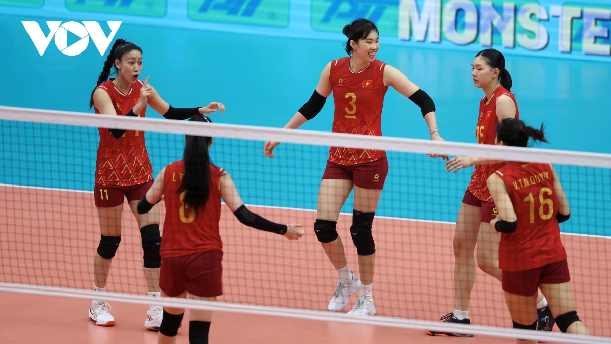 Kết quả bóng chuyền SEA Games 33: Bóng chuyền nữ Việt Nam hẹn Thái Lan ở chung kết